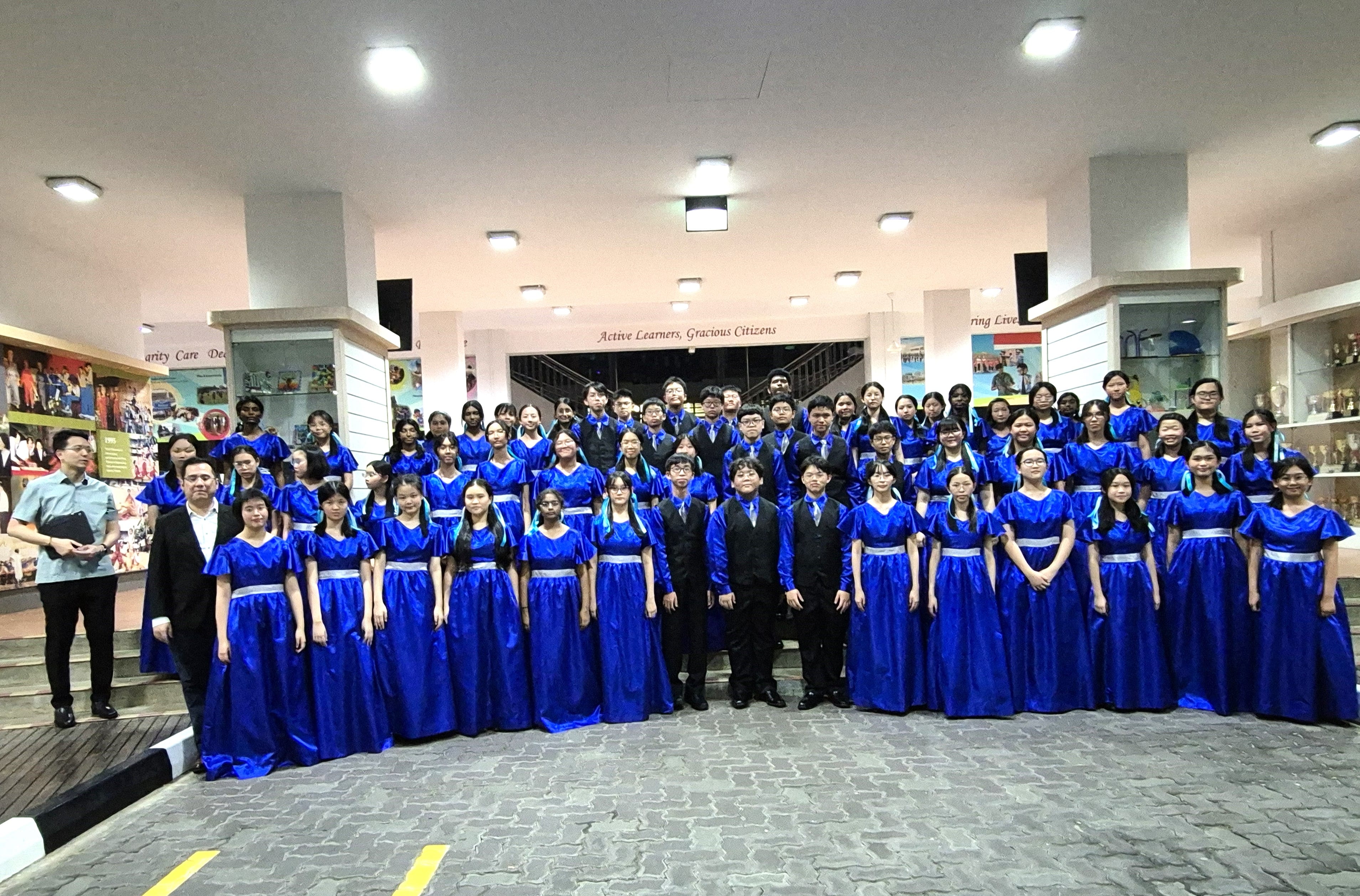 Choir members